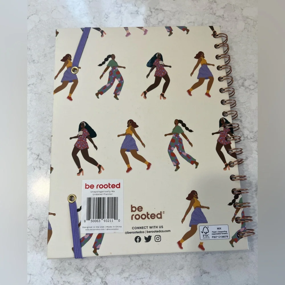 Be Rooted ‘Unapologetically Me’ Undated Daily Planner